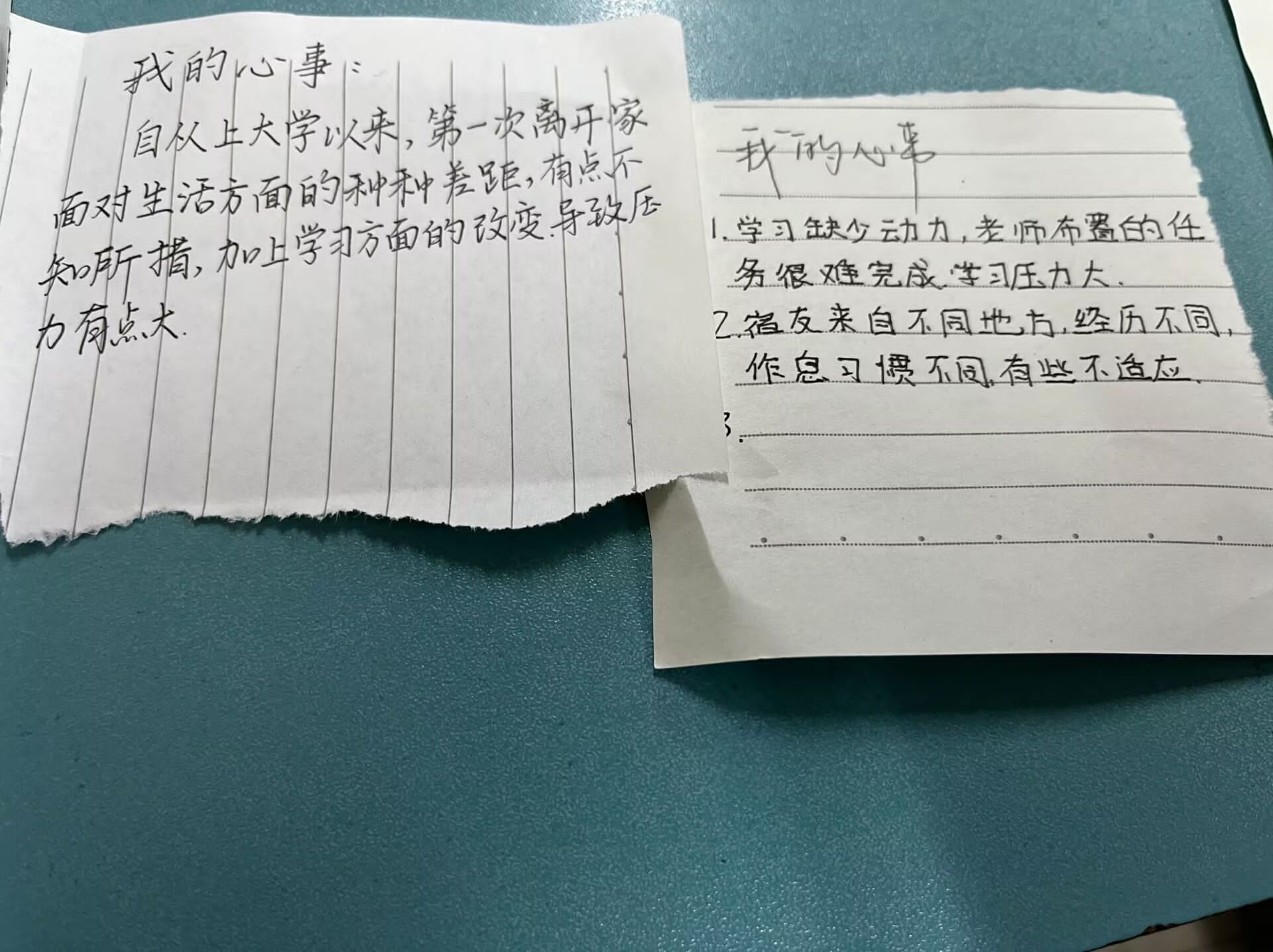 倾诉烦恼,传递快乐——外国语学院心理辅导站开展“心声漂流笺”活动